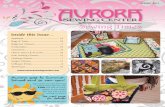 Aurora Sewing Center Sewing Times Spring 2011