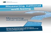 National Statistics Wellbeing Report