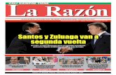 Diario La Razón lunes 26 de mayo