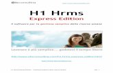 H1 Hrms Express Edition gestione semplificata delle risorse umane, software semplice e veloce.