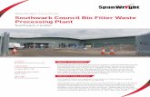 Southwark Council Bio Filter Waste Processing Plant