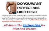 Six Pack ABS Diet