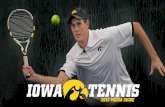 2013 Iowa Men's Tennis Media Guide