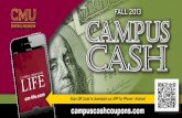 CMU Campus Cash Fall 2013