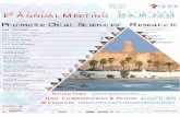 Tunisia-IADR  - 1st Annual Meeting