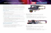 Lightweight Servo Guns Product Flyer - Spanish