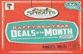 Sprouts January Deals of the Month