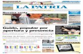 Portada periódico LA PATRIA mayo 12