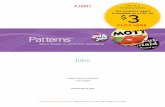 Patterns: Juice Package Design