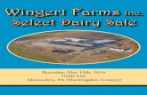 Wingert Farms Inc. Select Dairy Sale