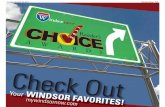 2011 Windsor Now Reader's Choice Section