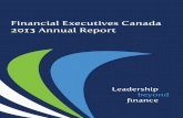 Financial Executives Canada 2012-2013 Annual Report