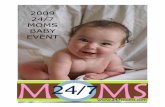 24/7 MOMS Baby Event Sponsors