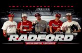 2012 Radford Baseball Guide