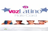 Voz Latino Rate Card