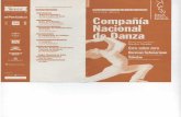 1997. Program for CND performances in Barcelona