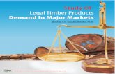 Study of Legal Timber Product Demand in Major Markets