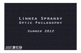 Linnea Spransy : Optic Philosophy