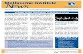 #2 June 2000 - Melbourne Institute News