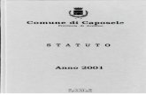 STATUTO COMUNALE 2001