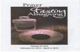 St. Anthony of Padua Weekly Bulletin - Feb 22, 2012 Ash Wednesday