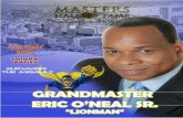GrandMaster Eric O'Neal, Sr. Front Cover