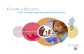 Penn State College of Education Policy Report