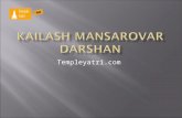 Kailash mansarovar darshan
