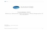 Bilancio Consolidato 2011 Gruppo Gascom