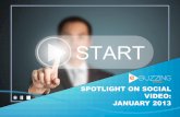January's Spotlight on Social Video