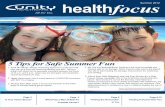 Unity HealthFocus Newsletter: Summer 2012