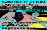 Matchprogramm Wacker Thun - Lakers Stäfa