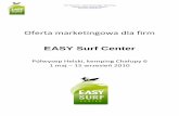 Oferta marketingowa EASY Surf Center 2010