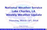NWS Weather Update 3/13/14