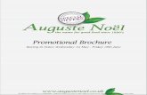 Auguste Noel 2013 Promotions May - June