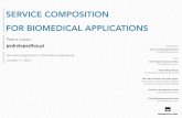 Service Composition for Biomedical Applications