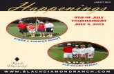 Black Diamond Ranch August 2013 Newsletter