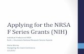 NRSA presentation - Maria Murray
