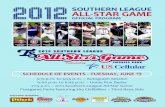 2012 Southern League All-Star Game Program