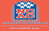 2012 NCAC Softball Coaches' Poll