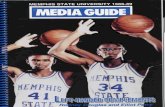 1988-89 Memphis Men's Basketball Media Guide