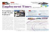 Employment Times May 2-15, 2011
