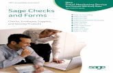 Sage Checks and Forms Catalog 2013