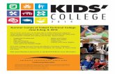 2014 Kids' College summer camps at Trident Technical College