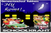 Gemeenteschool Rekkem - schoolkrant november 2007