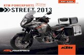 KTM PowerParts Street MY 2013 Catalogue Français / Italiano