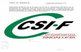 CSIF :: Resolución Definitiva Puestos Específicos Almería