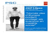 Entrevista Javi López PSC Politiques europees