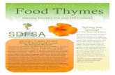Food Thymes Spring 2013