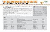 Tennessee Track & Field Meet Notes for Texas A&M Mondo Challenge